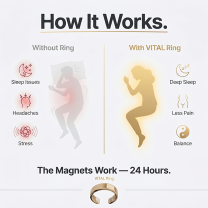 Vital™ - The Magnetic Therapy Ring