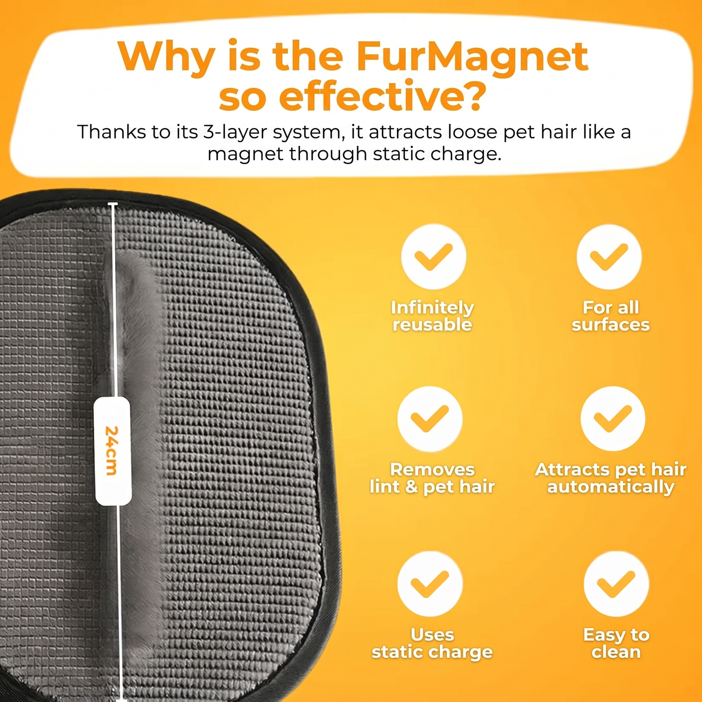 FurMagnet™ – Dog Hair Remover