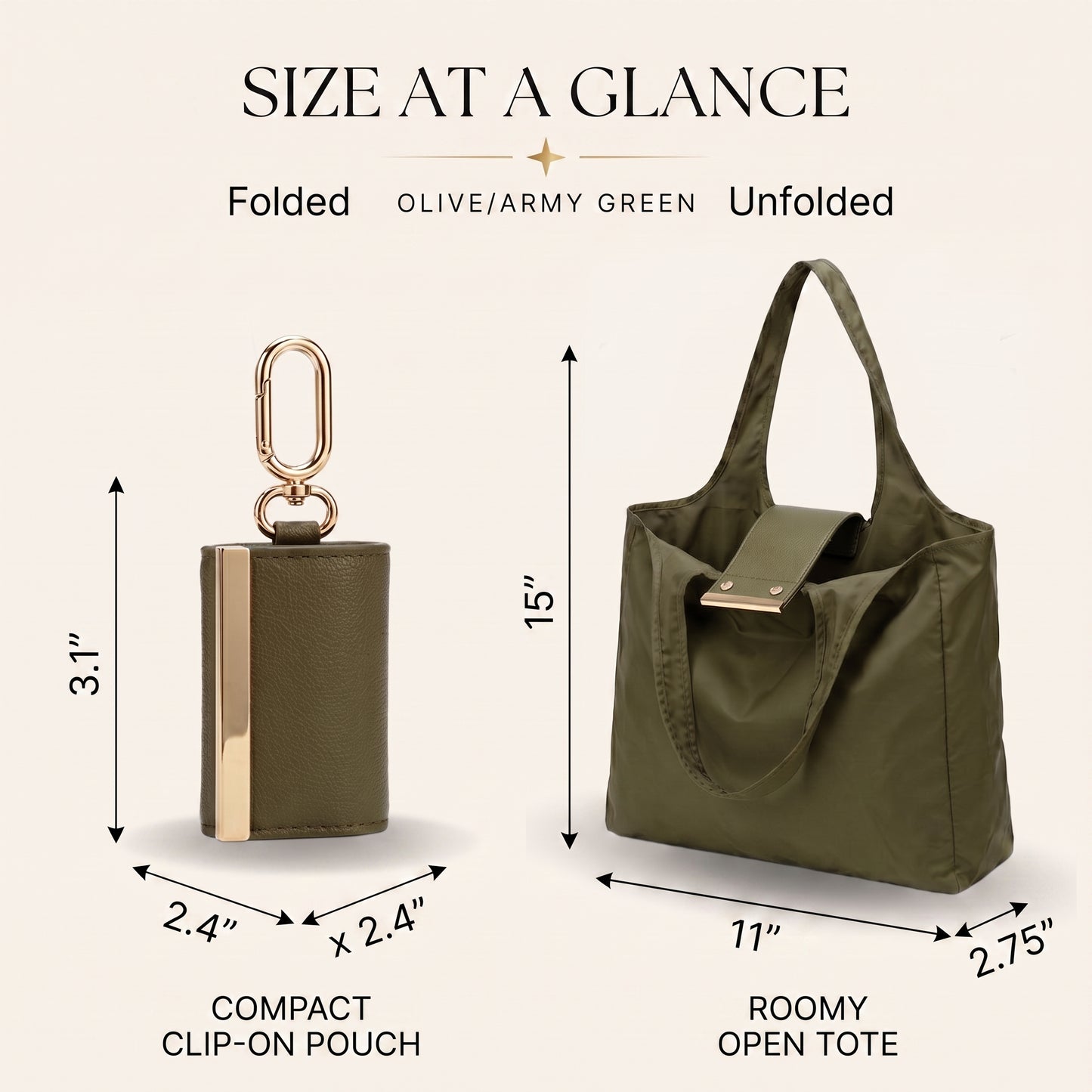 TAWY Keychain Tote – The Bag You Can't Forget